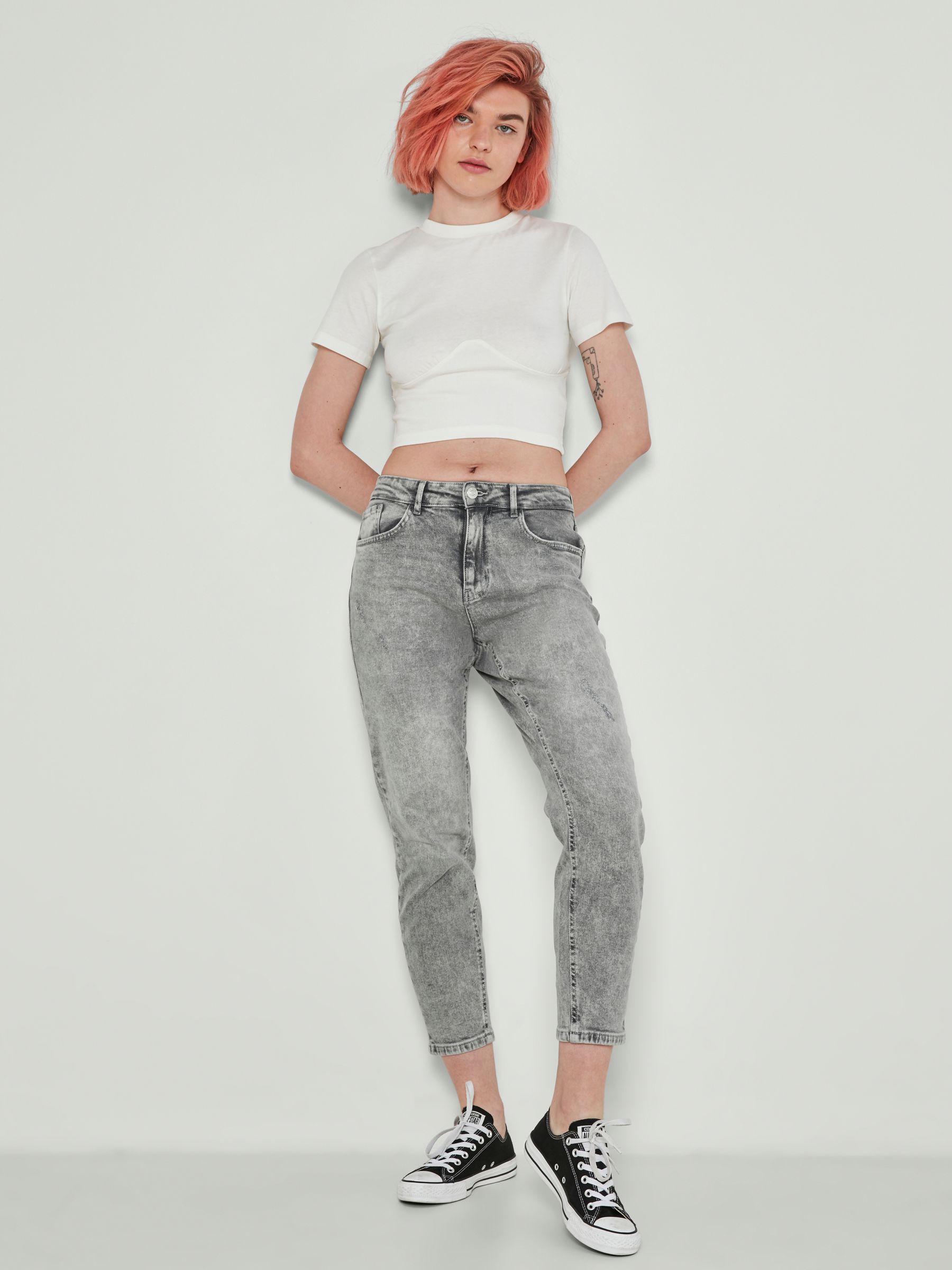 NMKATY HIGH WAIST MOM JEANS
