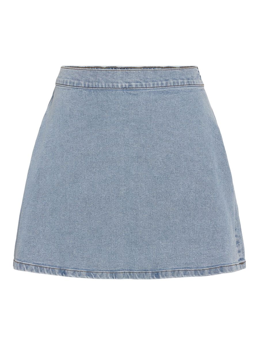 Carousel image - NMANDY FLARED MINI SKIRT, Medium Blue Denim | 2