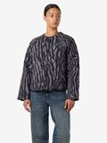 Product image thumbnail - QUILTED JACKET, Charcoal Gray | 1