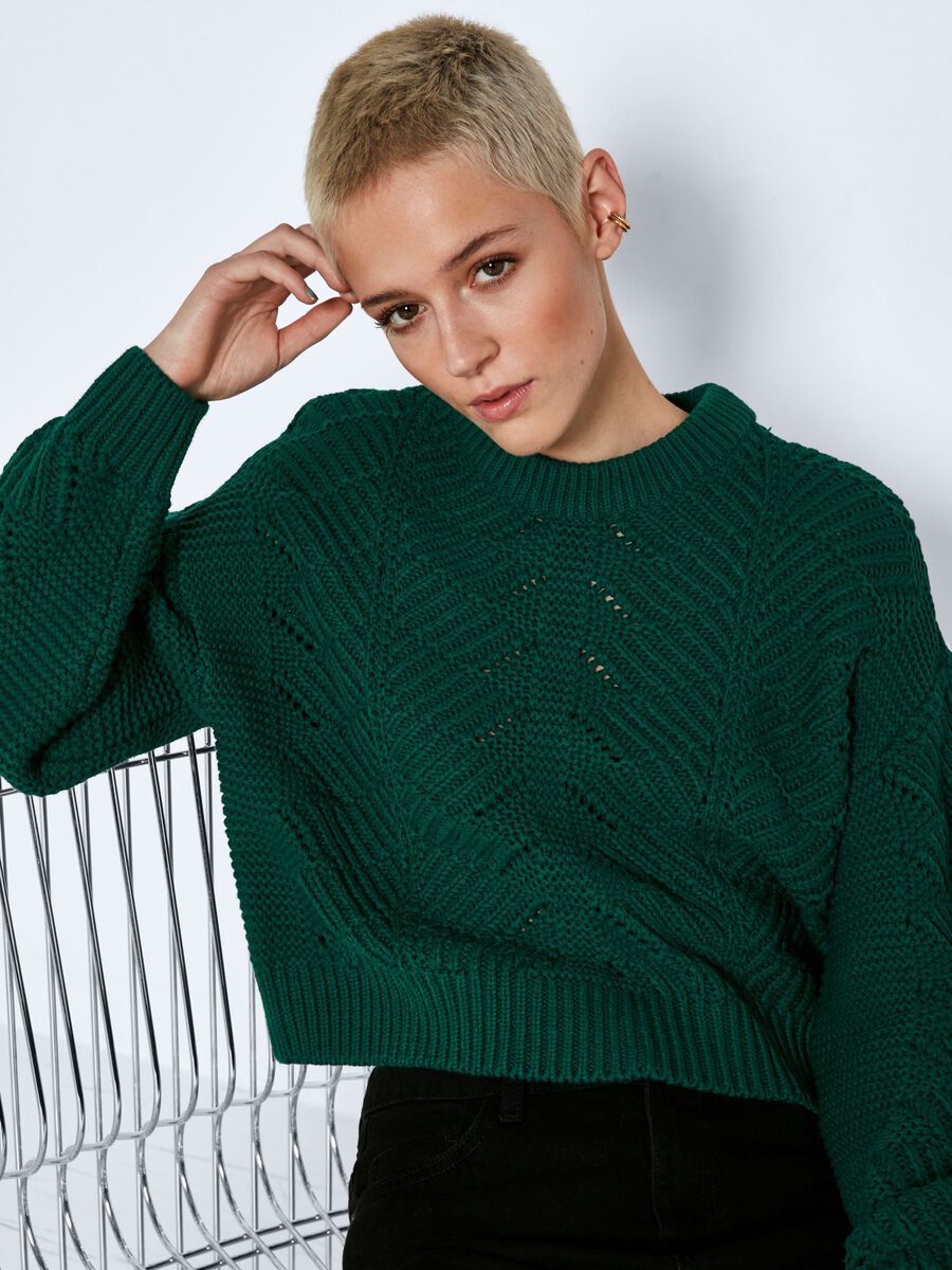 Noisy May KNITTED PULLOVER, Evergreen, highres - 27019043_Evergreen_007.jpg