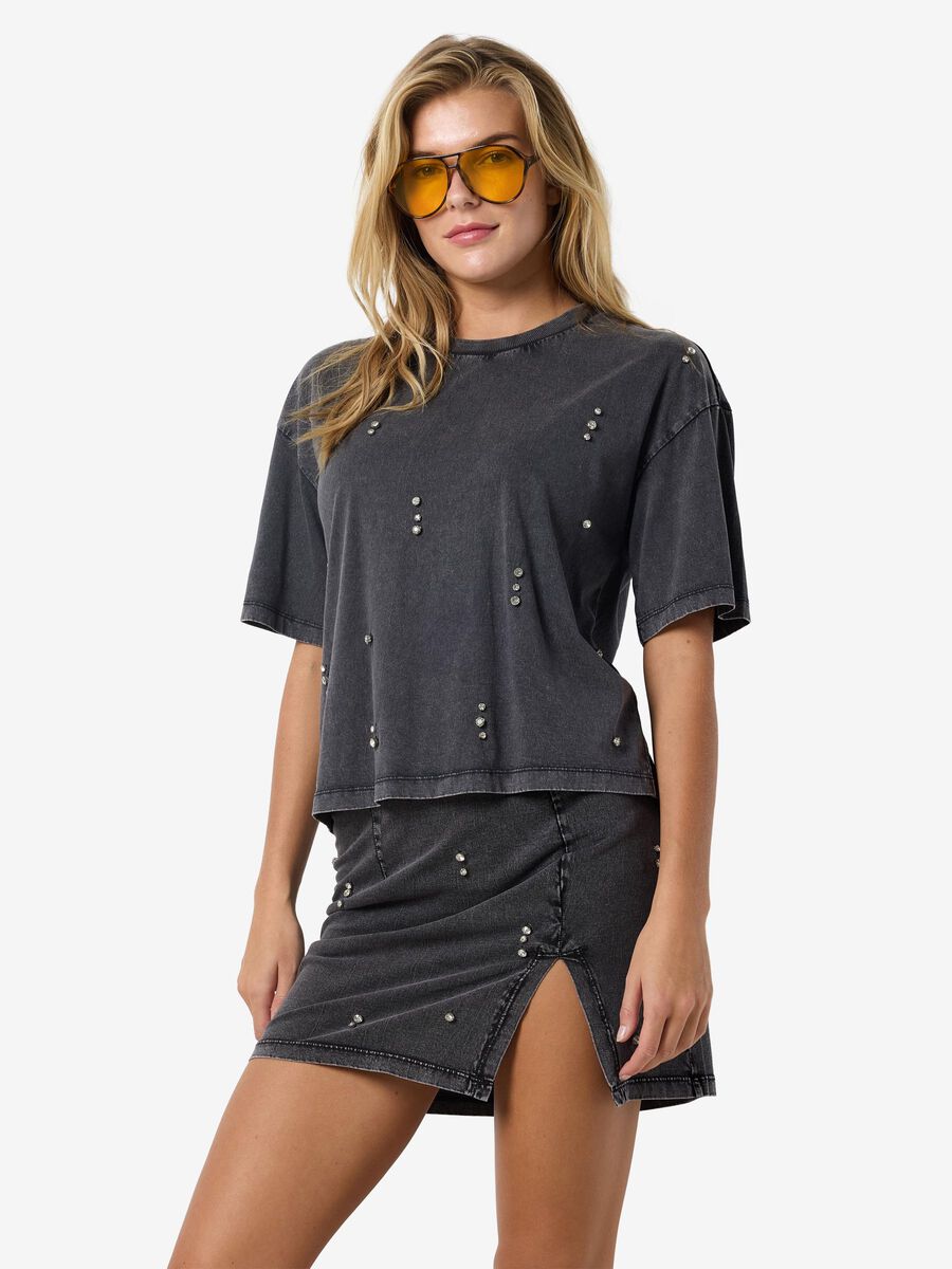 Noisy May RHINSTEN T-SHIRT, Charcoal Gray, highres - 27033798_CharcoalGray_1178632_003.jpg