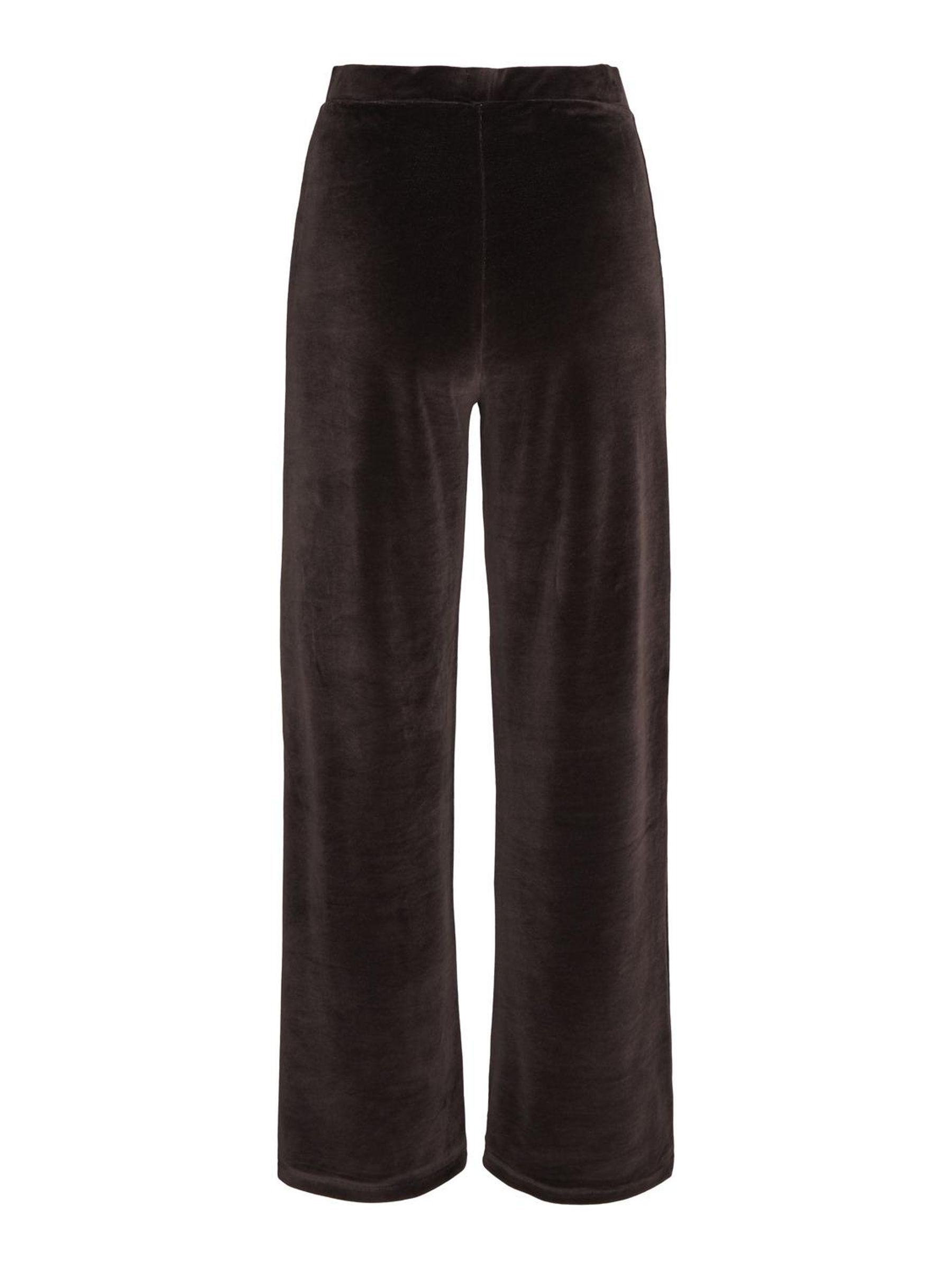 Wide leg velvet trousers | Noisy May