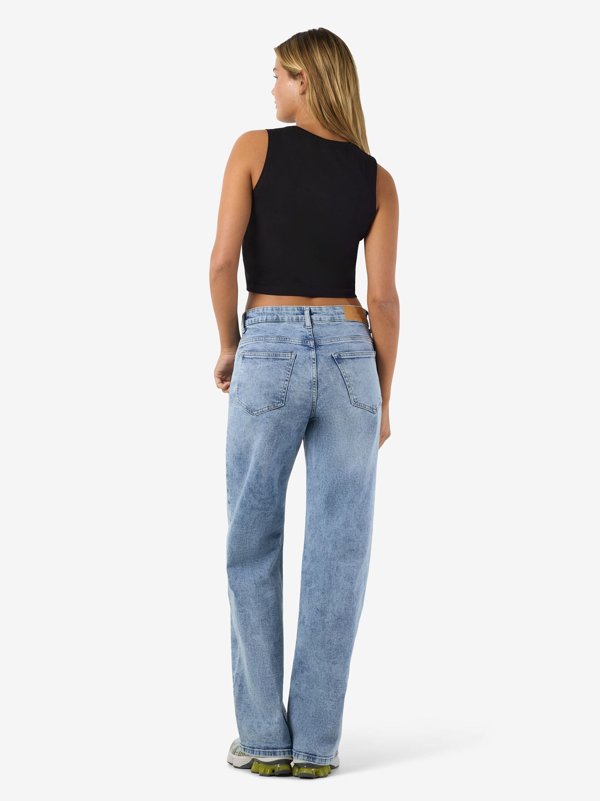 Carousel image - CROP MOUWLOZE TOP, Black | 3
