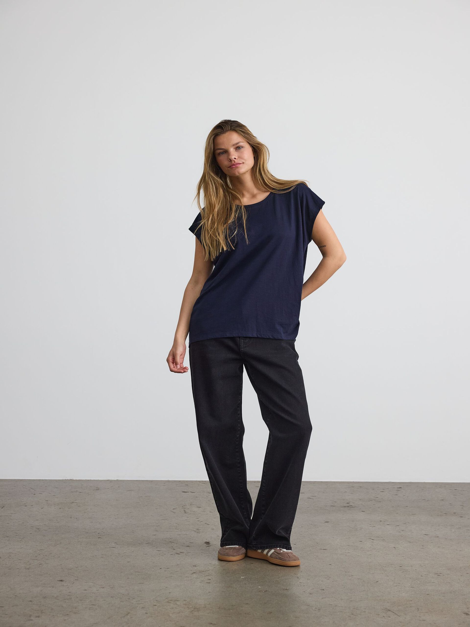 Carousel image - OVERSIZE T-SHIRT, Navy Blazer | 7