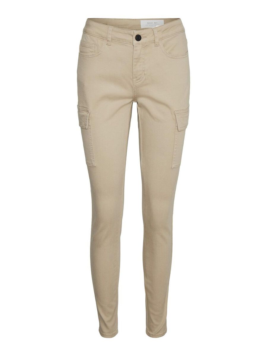 Noisy May NMLUCY NORMAL WAIST TROUSERS, Chateau Gray, highres - 27015691_ChateauGray_001.jpg