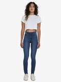 Noisy May NMCALLIE HIGH WAIST SKINNY FIT JEANS, Medium Blue Denim, highres - 27007979_MediumBlueDenim_004.jpg
