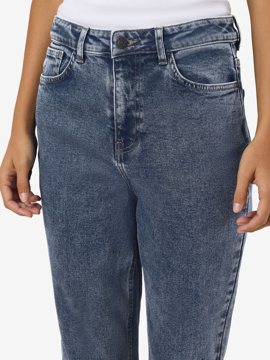 Carousel image - NMDAISY MOM JEANS, Medium Blue Denim | 5