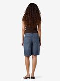 Product image thumbnail - NMMAISY, PITK&Auml;T FARKKUSHORTSIT, Medium Blue Denim | 3