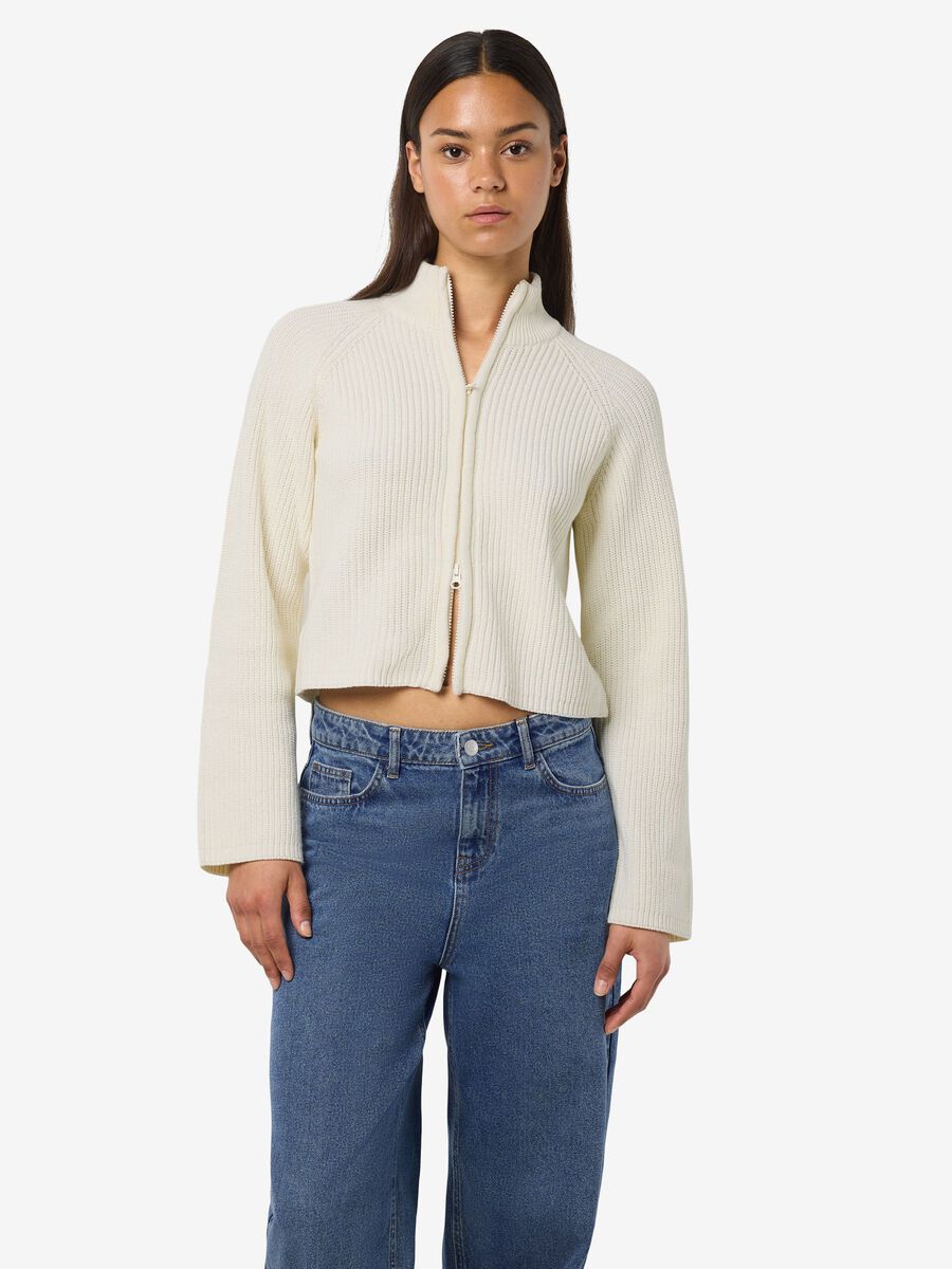 Product carousel image - HOGE HALS VEST, Eggnog | 2
