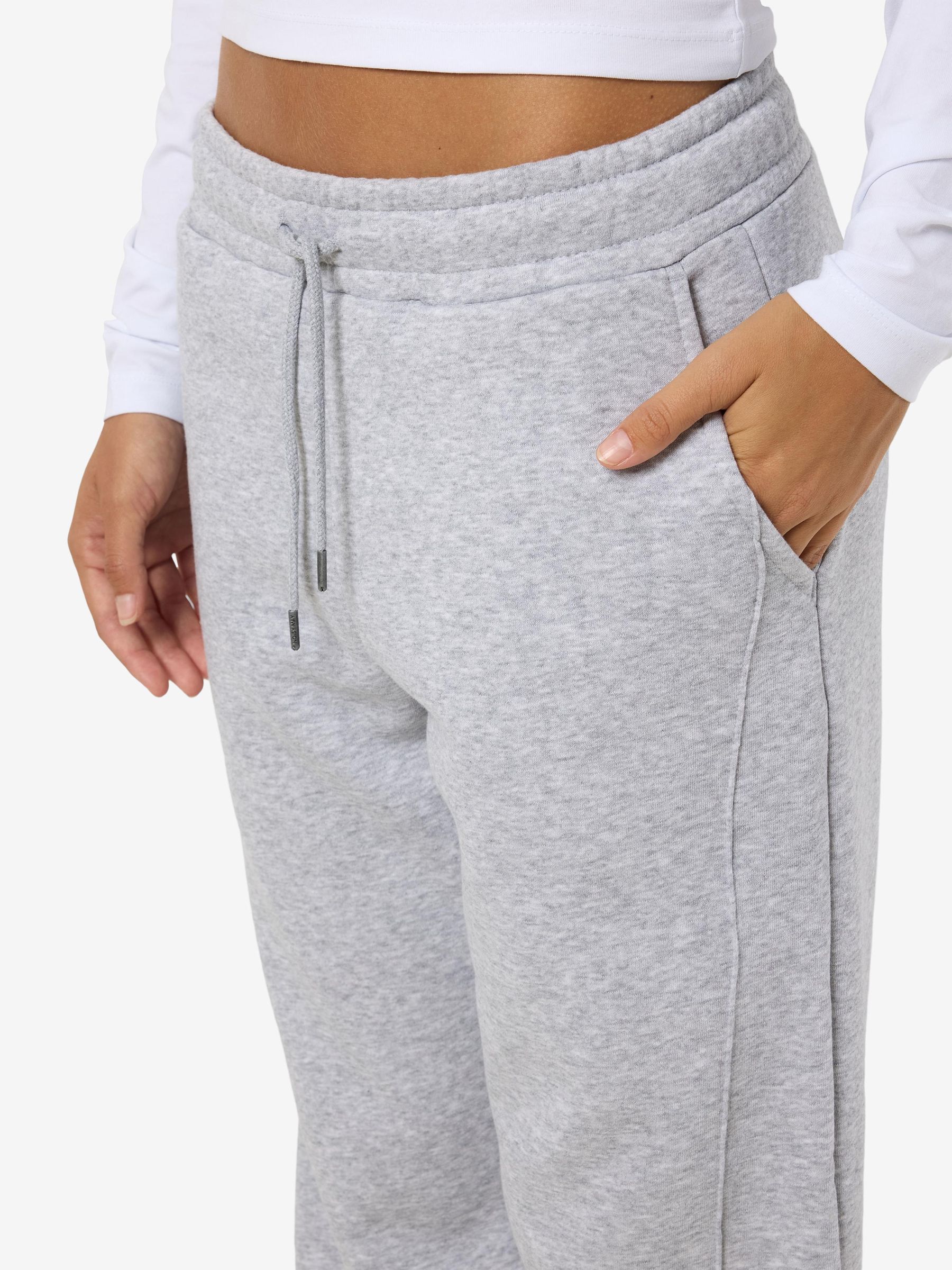Grey loose joggers online