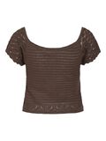 Product image thumbnail - NMQUINN STRICKOBERTEIL, Chocolate Brown | 7