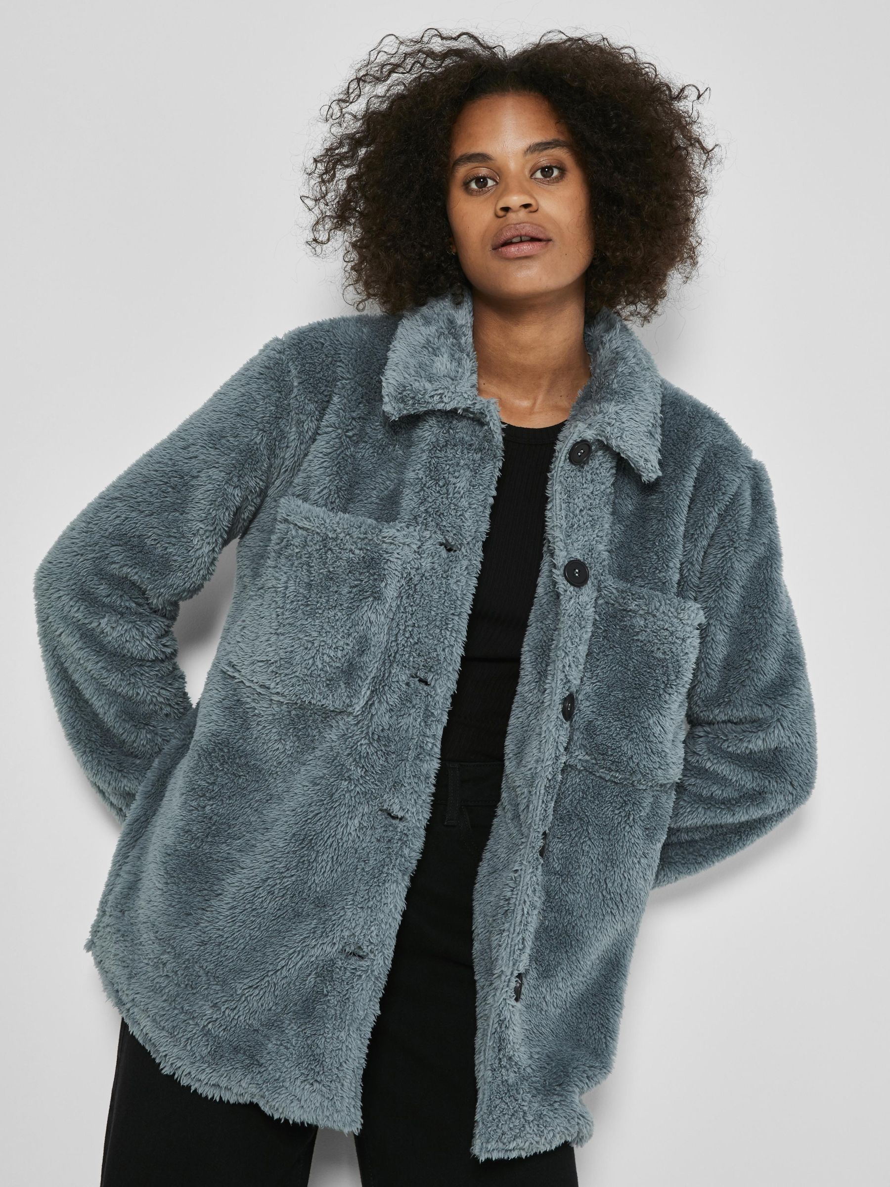 noisy may teddy jacket