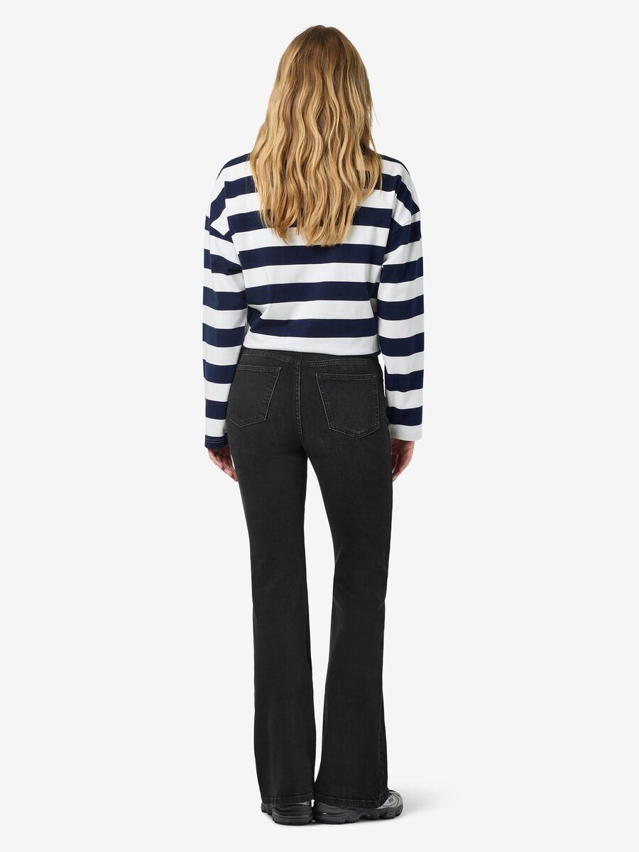 Carousel image - PANTALONI A ZAMPA DI ELEFANTE, Black Denim | 3