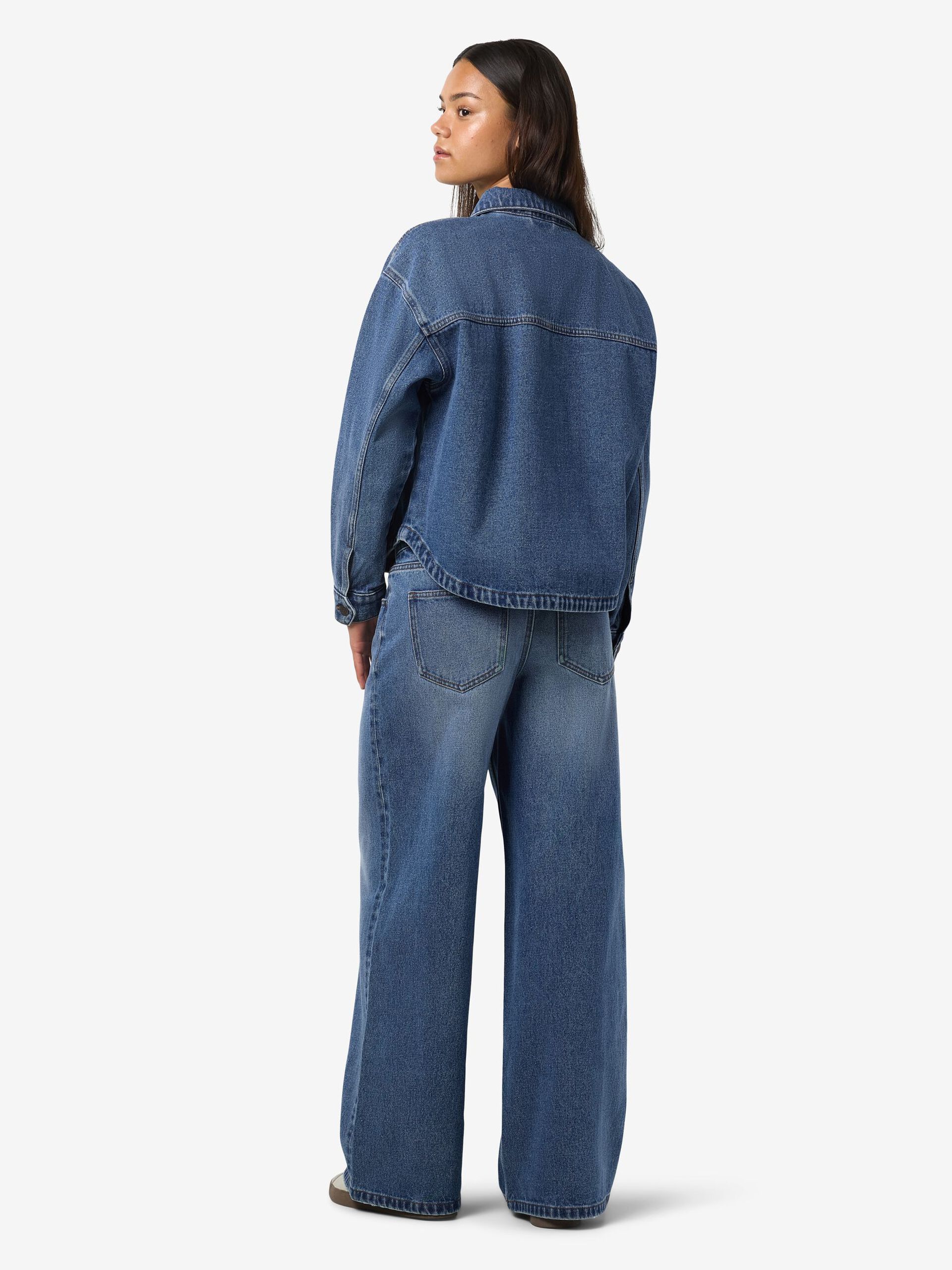 Carousel image - NMKETTIE KURTKA JEANSOWA, Medium Blue Denim | 3
