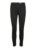 Noisy May NMLUCY NORMAL MIDJE SKINNY FIT JEANS, Black, highres - 27019450_Black_001.jpg