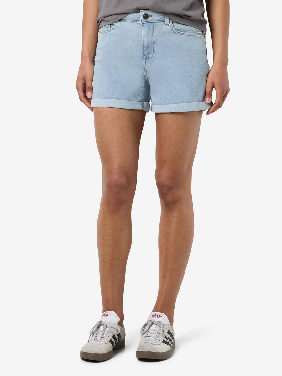 Noisy May SLIM FIT DENIM SHORTS, Light Blue Denim, highres - 27032491_LightBlueDenim_003.jpg