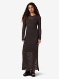 Product image thumbnail 1 NMMIRIAM MAXI JURK OP KNIELENGTE, Chocolate Brown