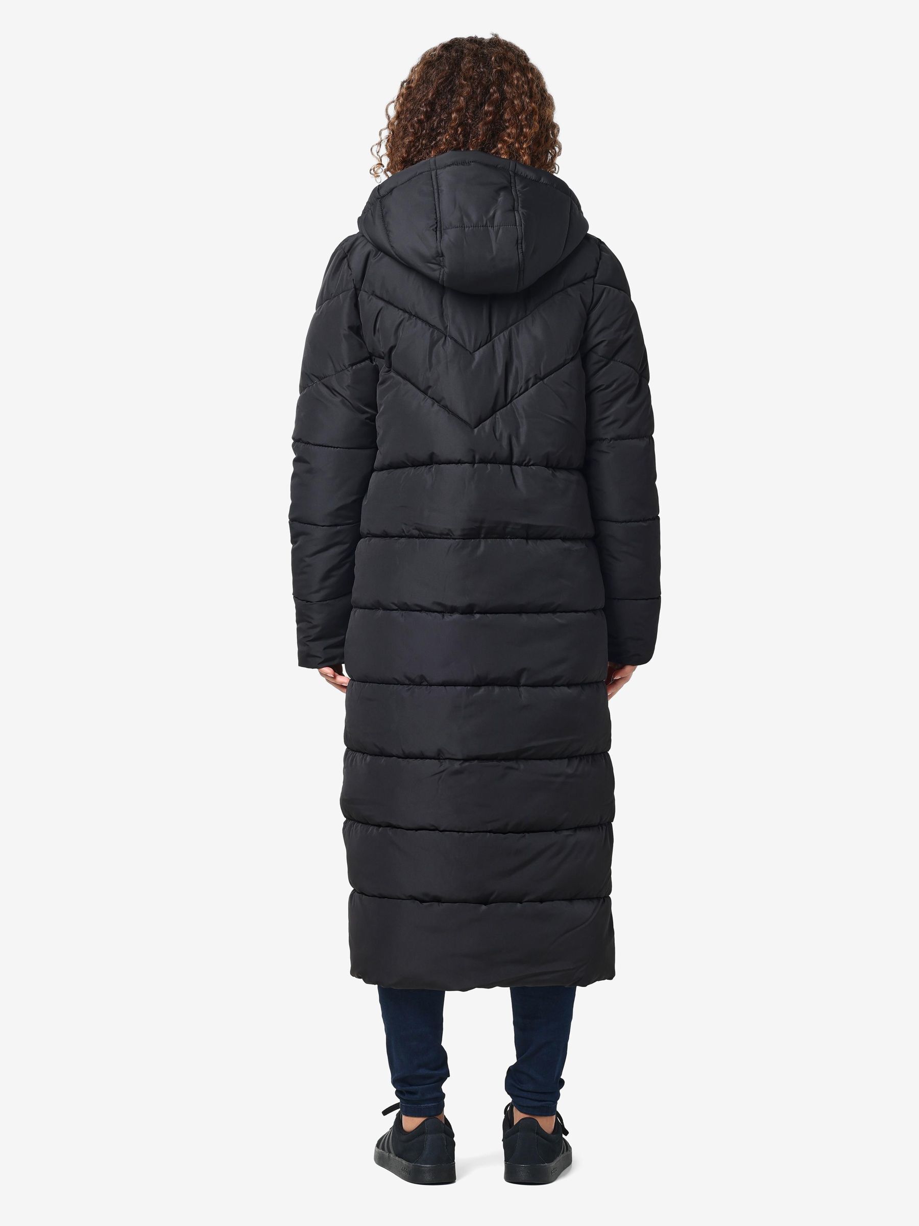 NMDALCON EXTRA LONG PUFFER JACKET Black NOISY MAY