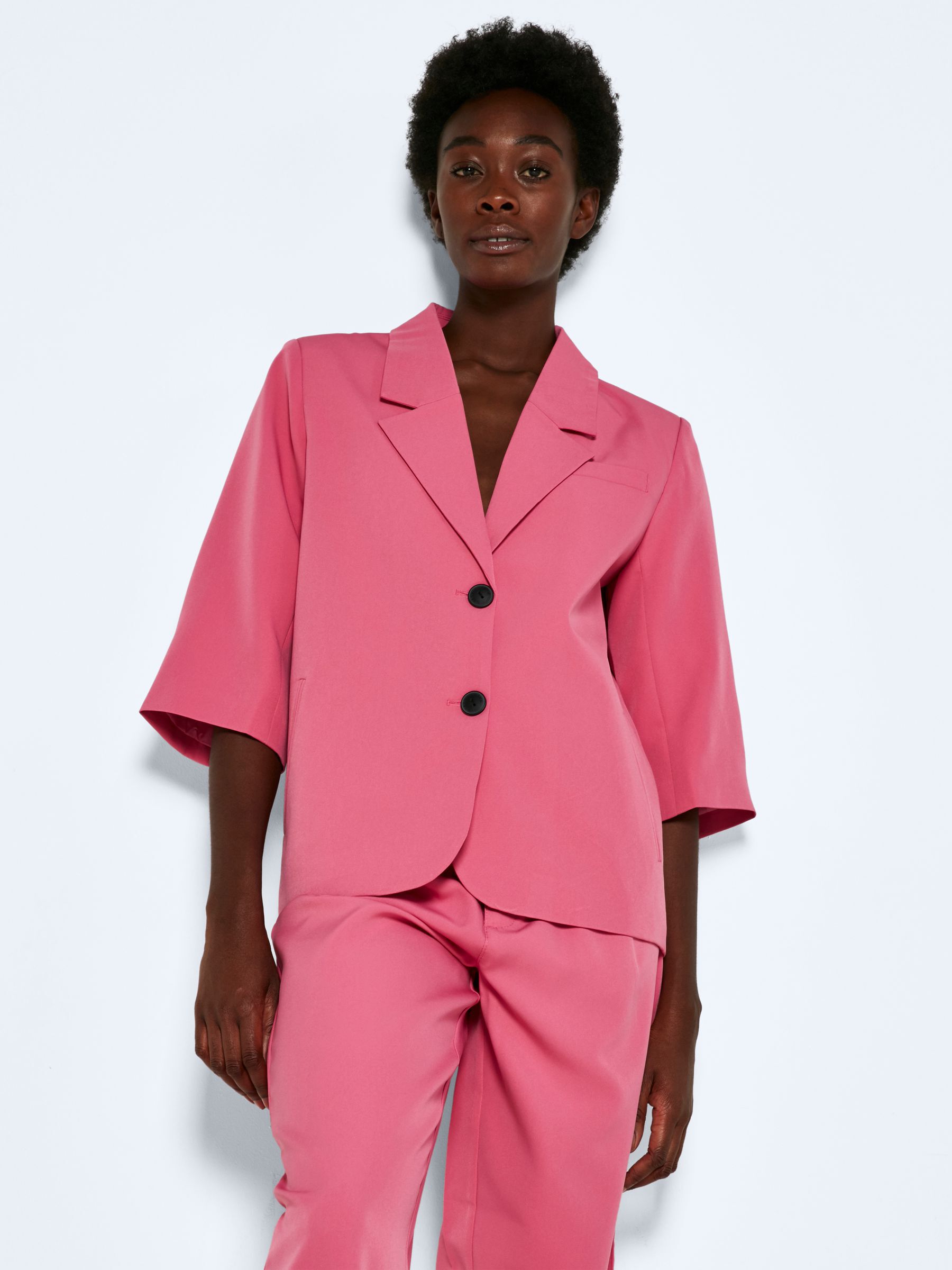 MANCHES COURTES BLAZER Rose NOISY MAY