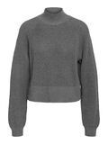 Product image thumbnail - PULL EN MAILLE, Medium Grey Melange | 2
