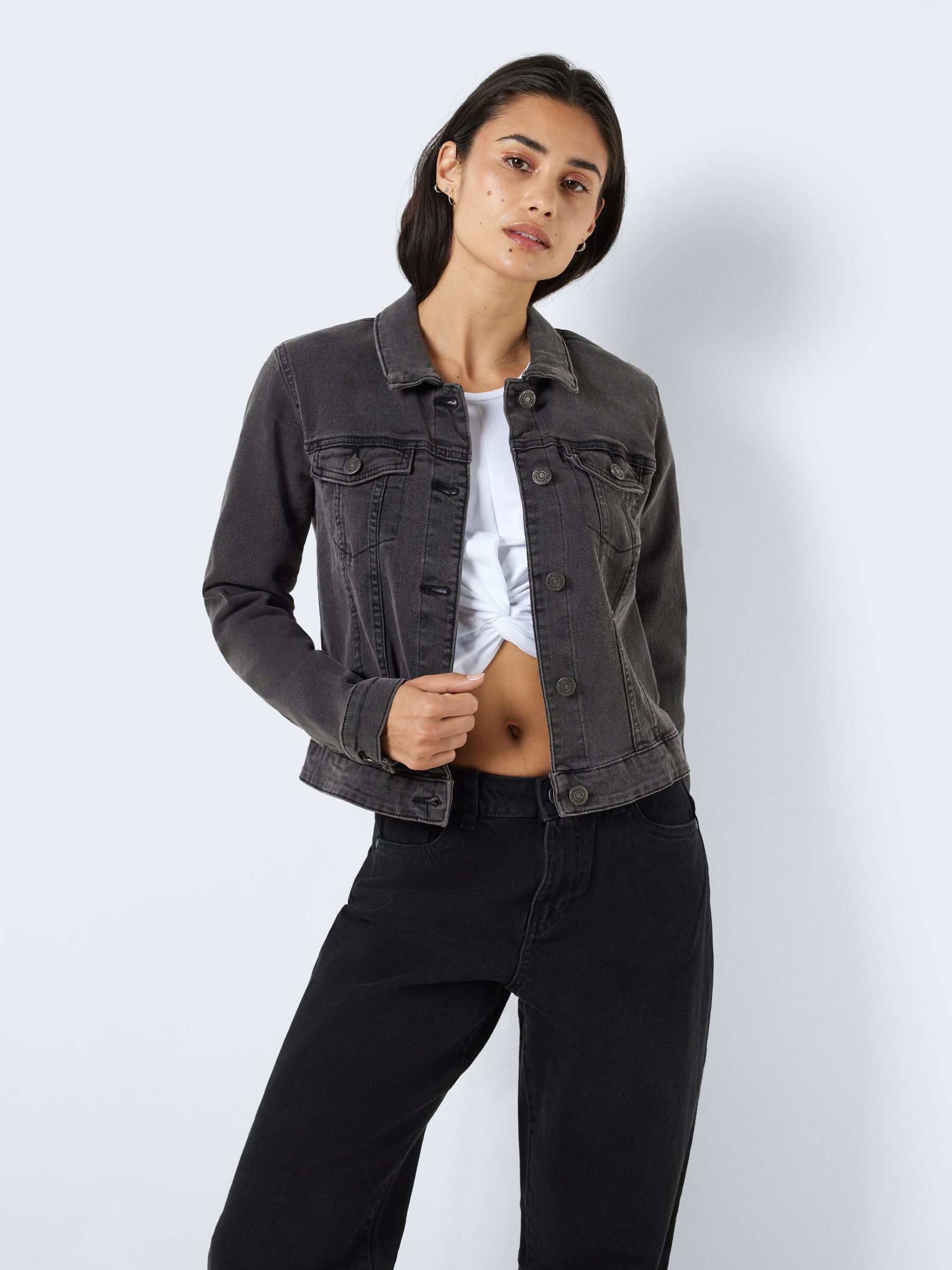 Denim jacket black top friday