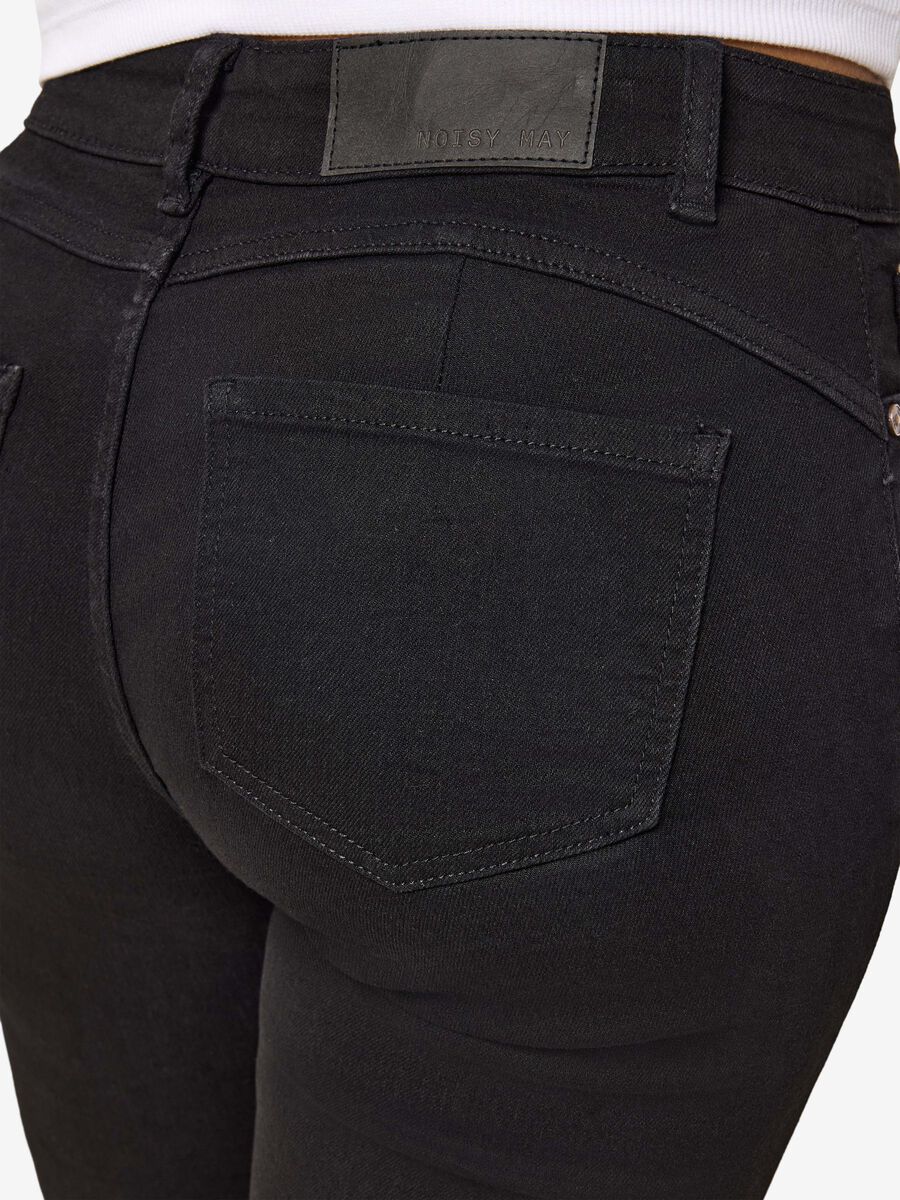 Noisy May NMJEN SKINNY FIT JEANS, Black, highres - 27030582_Black_008.jpg