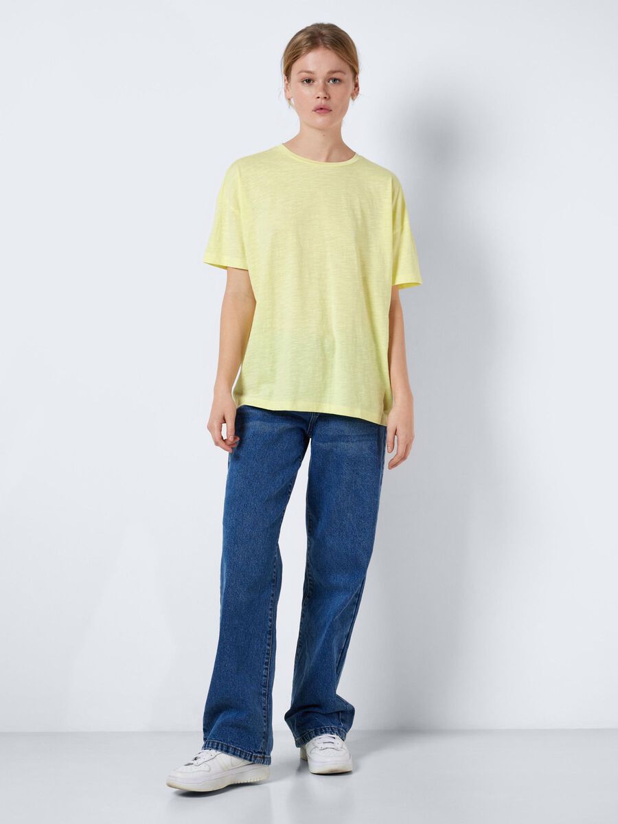 Noisy May OVERSIZE T-SHIRT, Pale Lime Yellow, highres - 27021341_PaleLimeYellow_007.jpg