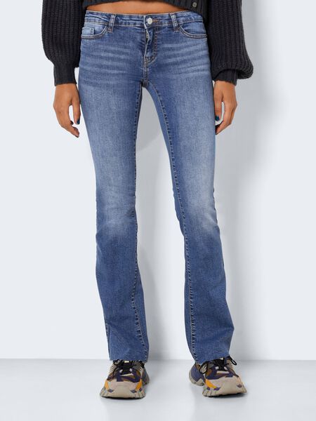 Noisy May NMEVIE LOW-WAIST BOOTCUT JEANS, Medium Blue Denim, highres - 27023201_MediumBlueDenim_003.jpg