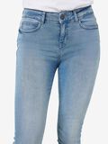 Noisy May NMLUCY NORMAL WAIST SKINNY FIT JEANS, Light Blue Denim, highres - 27015677_LightBlueDenim_006.jpg