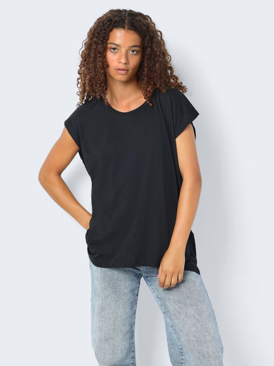 OVERSIZE T-SHIRT, Black, highres