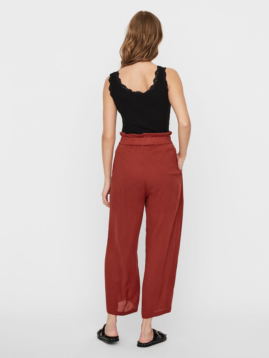 Noisy May HIGH WAISTED TROUSERS, Burnt Henna, highres - 27011021_BurntHenna_004.jpg