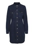 Noisy May LONG SLEEVED DENIM DRESS, Dark Blue Denim, highres - 27017672_DarkBlueDenim_001.jpg