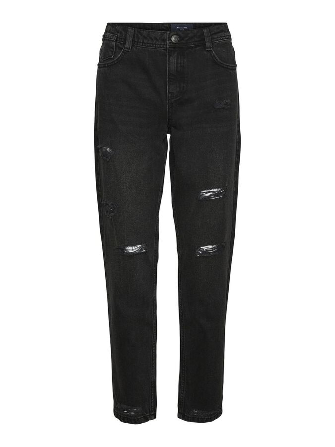 NMMARZY LOW WAIST BOYFRIENDJEANS | Schwarz | NOISY MAY®