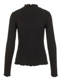 Noisy May HIGH NECK KNITTED TOP, Black, highres - 27012516_Black_002.jpg