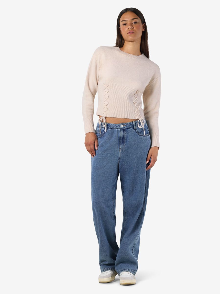 Carousel image - NMSLOAN KNITTED TOP, Birch | 4