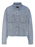 Product image thumbnail - NMALVA SHACKET, Light Blue Denim | 2