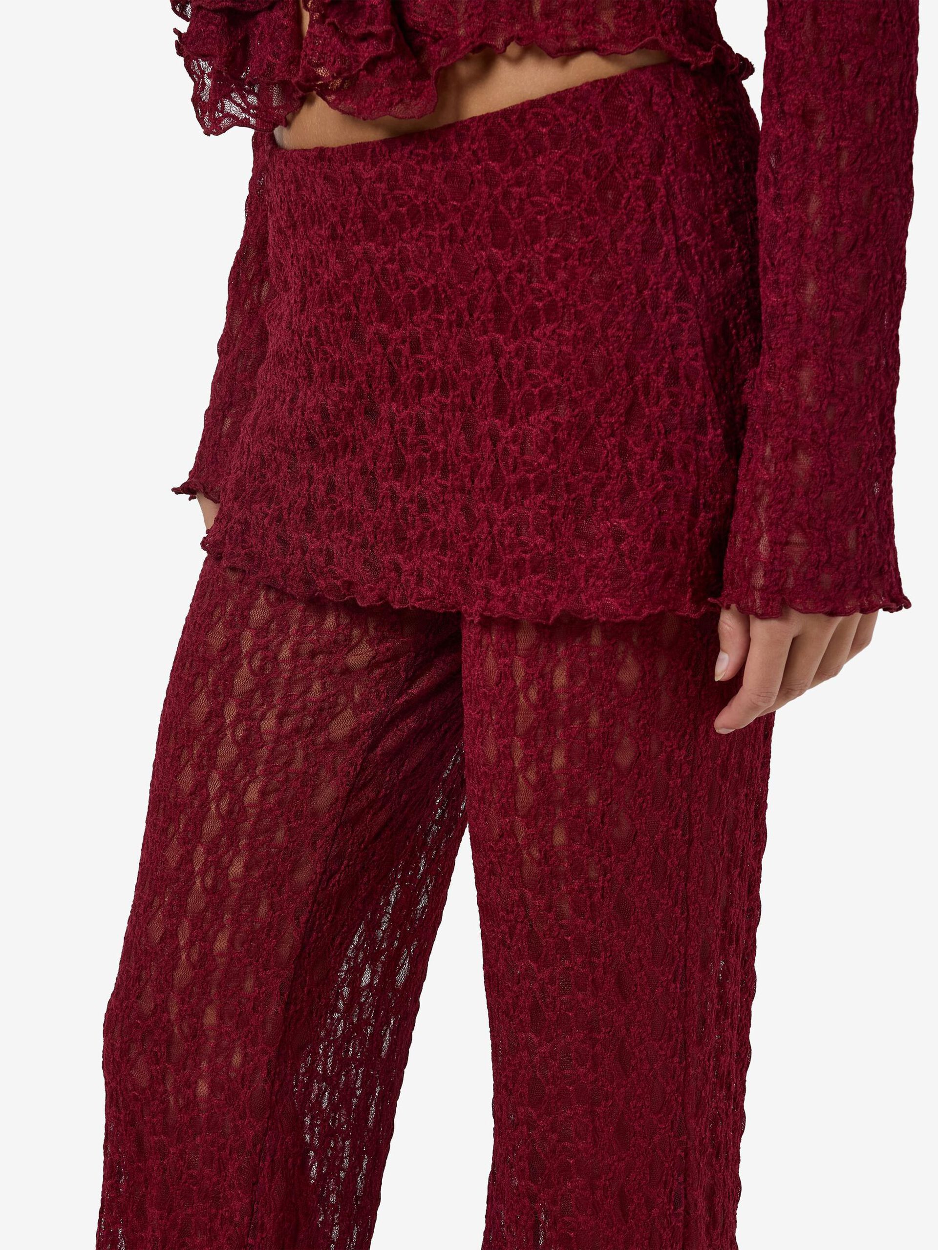 Carousel image - NMFRANCIE TROUSER SKIRT, Tibetan Red | 5