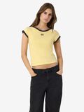 Product image thumbnail - NMTWIN  CROP TOP, French Vanilla | 6