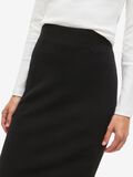 Product image thumbnail - KNITTED MIDI SKIRT, Black | 5