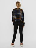 Noisy May CHEQUERED KNITTED PULLOVER, Black, highres - 27012434_Black_785747_004.jpg