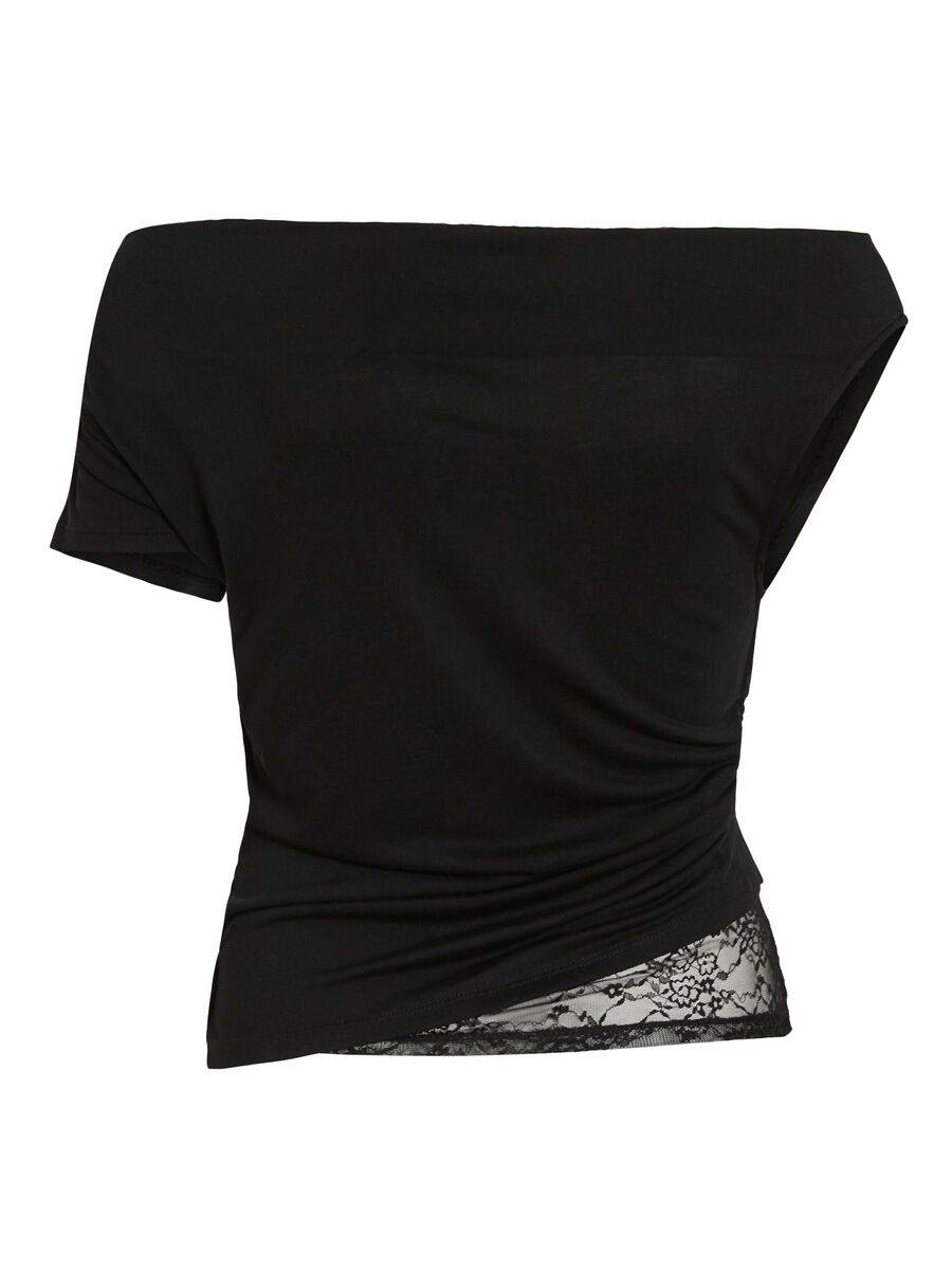 Carousel image - NMELIANA OFF-SHOULDER TOP, Black | 7