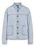 Product image thumbnail - NMKETTIE  DENIM JACKET, Light Blue Denim | 1
