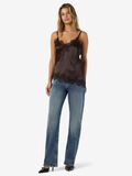 Product image thumbnail - SATIN CAMISOLE, Chocolate Brown | 5