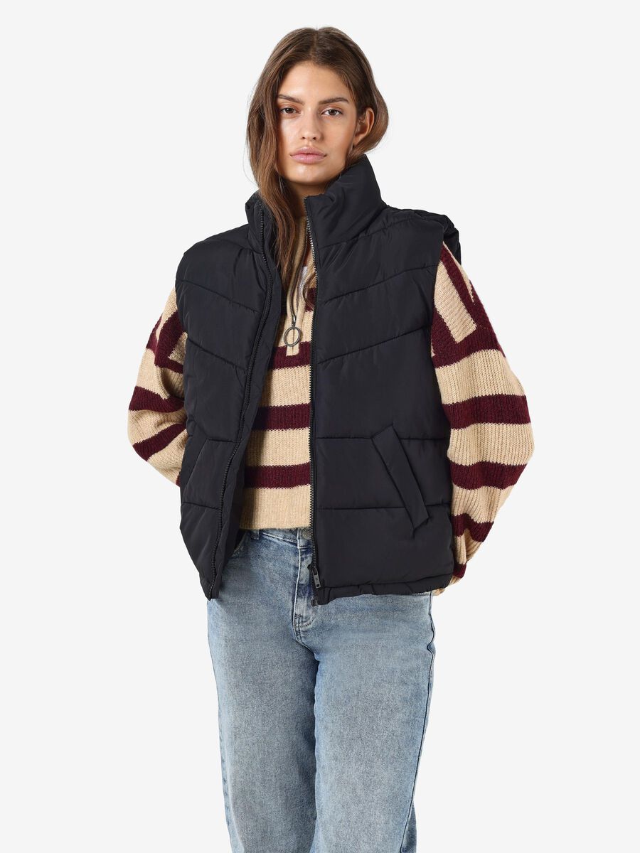 Noisy May NMDALCON SHORT GILET, Black, highres - 27027287_Black_1053912_007.jpg