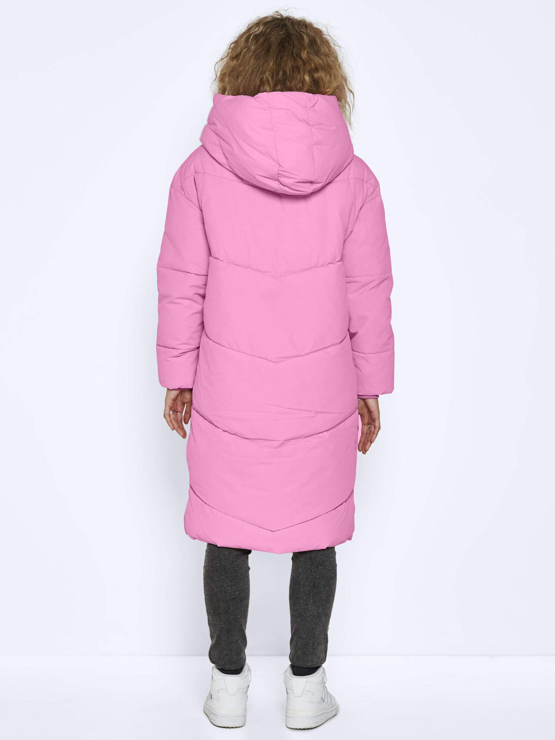 NMTALLY LONG PUFFER JACKET Pink NOISY MAY