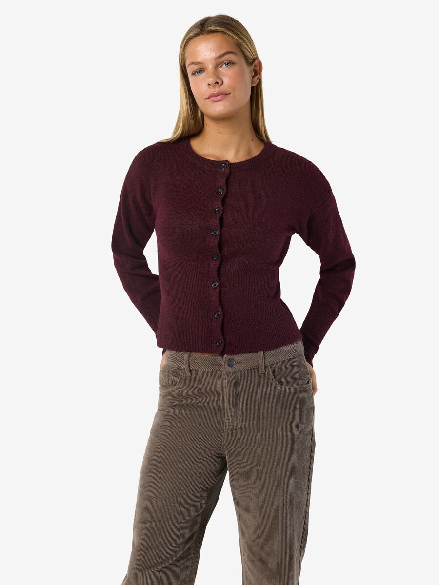 Product carousel image - CARDIGAN, Windsor Wine | 2