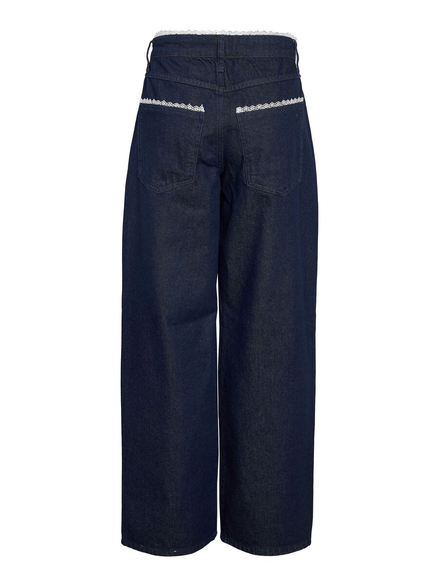 Carousel image - NMADRIANA LOOSE FIT JEANS, Dark Blue Denim | 7