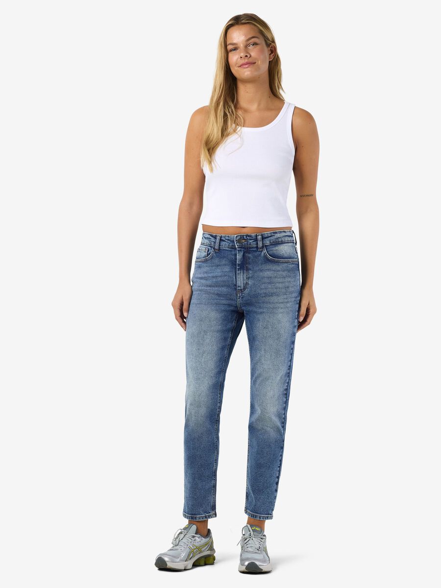 Product carousel image - NMMONI SLIM FIT JEANS, Dark Blue Denim | 2