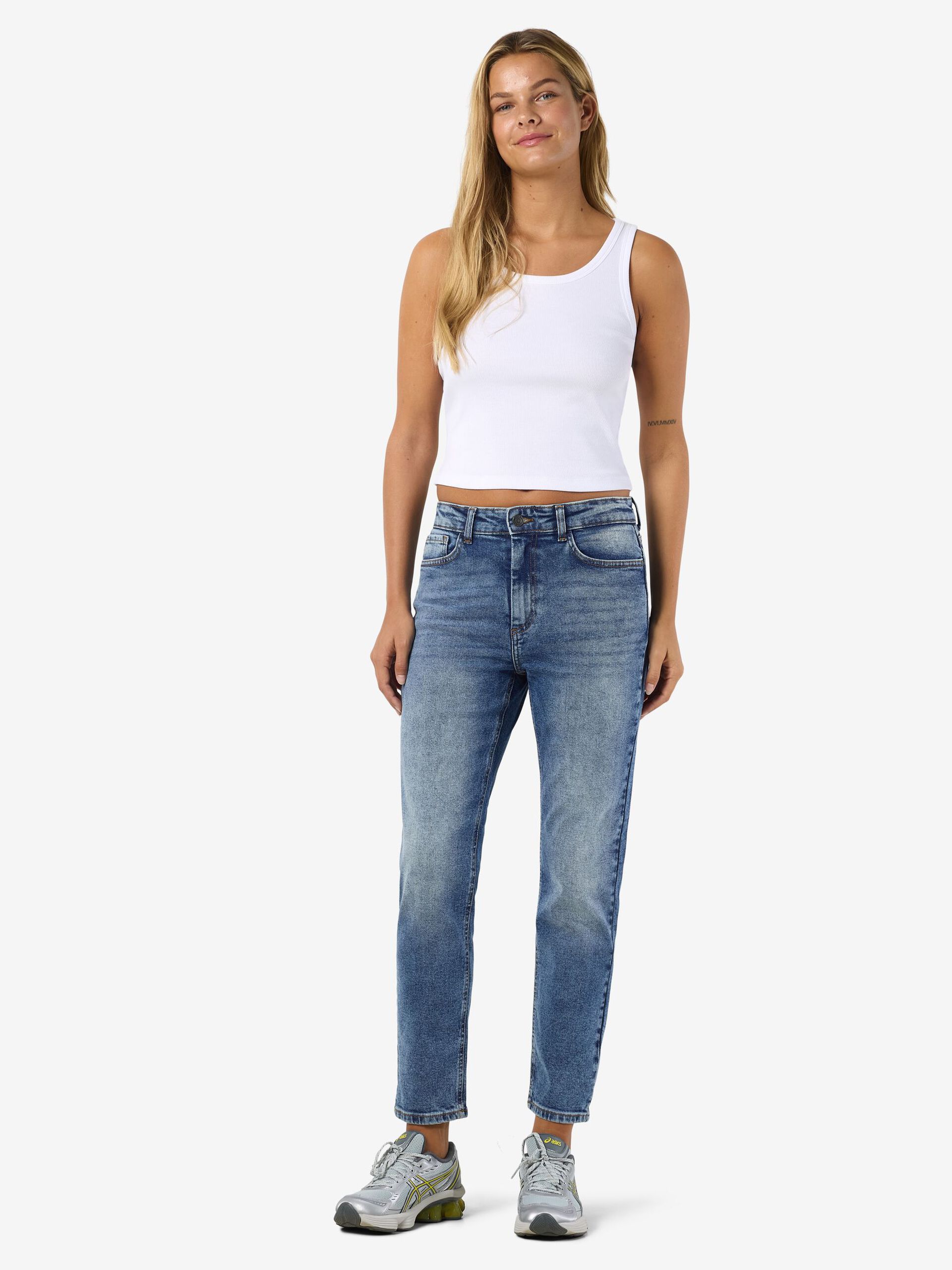 Carousel image - NMMONI SLIM FIT JEANS, Dark Blue Denim | 4