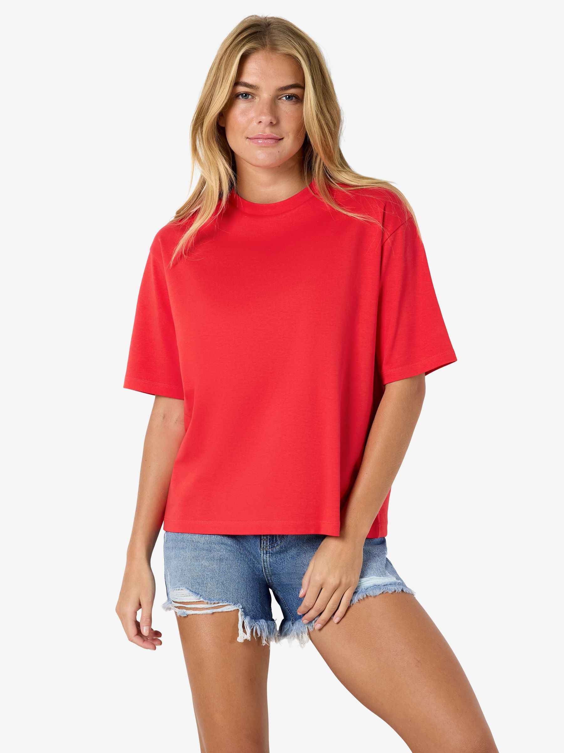 NMKIM T-SHIRT | Red | NOISY MAY®